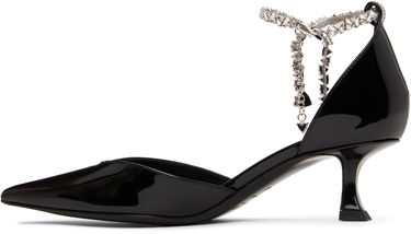 Tenisky a topánky Jimmy Choo Jimmy Choo Stevie 50 Crystal Embellished Patent Leather Heels Čierna | STEVIE 50, 2
