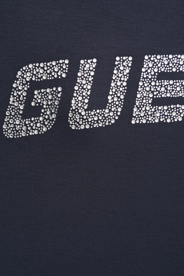 Sveter GUESS Guess Cecilia Sweatshirt Navy | V4BQ15K7UW2-A71W, 3