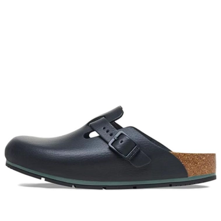 Tenisky a topánky Birkenstock Boston Pro Natural Leather Sandals Čierna | 1025979, 0