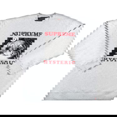 Mikina Supreme Hysteric Glamour x Crewneck Šedá | SS21SW77 ASH GREY, 1