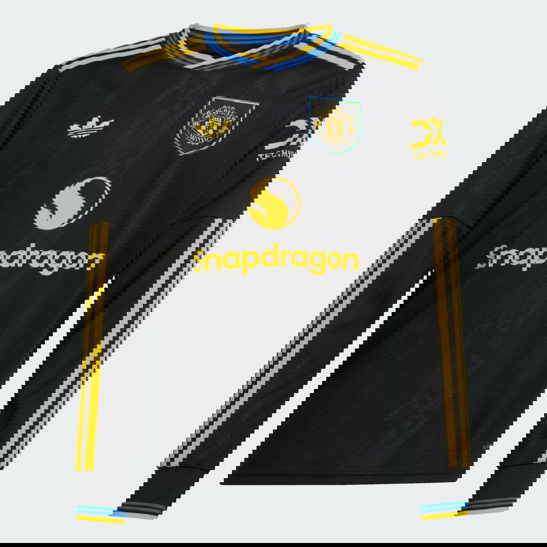 Dres adidas Performance Manchester United 25/26 Third Long-Sleeved Jersey Rôznofarebný | KD4230, 0