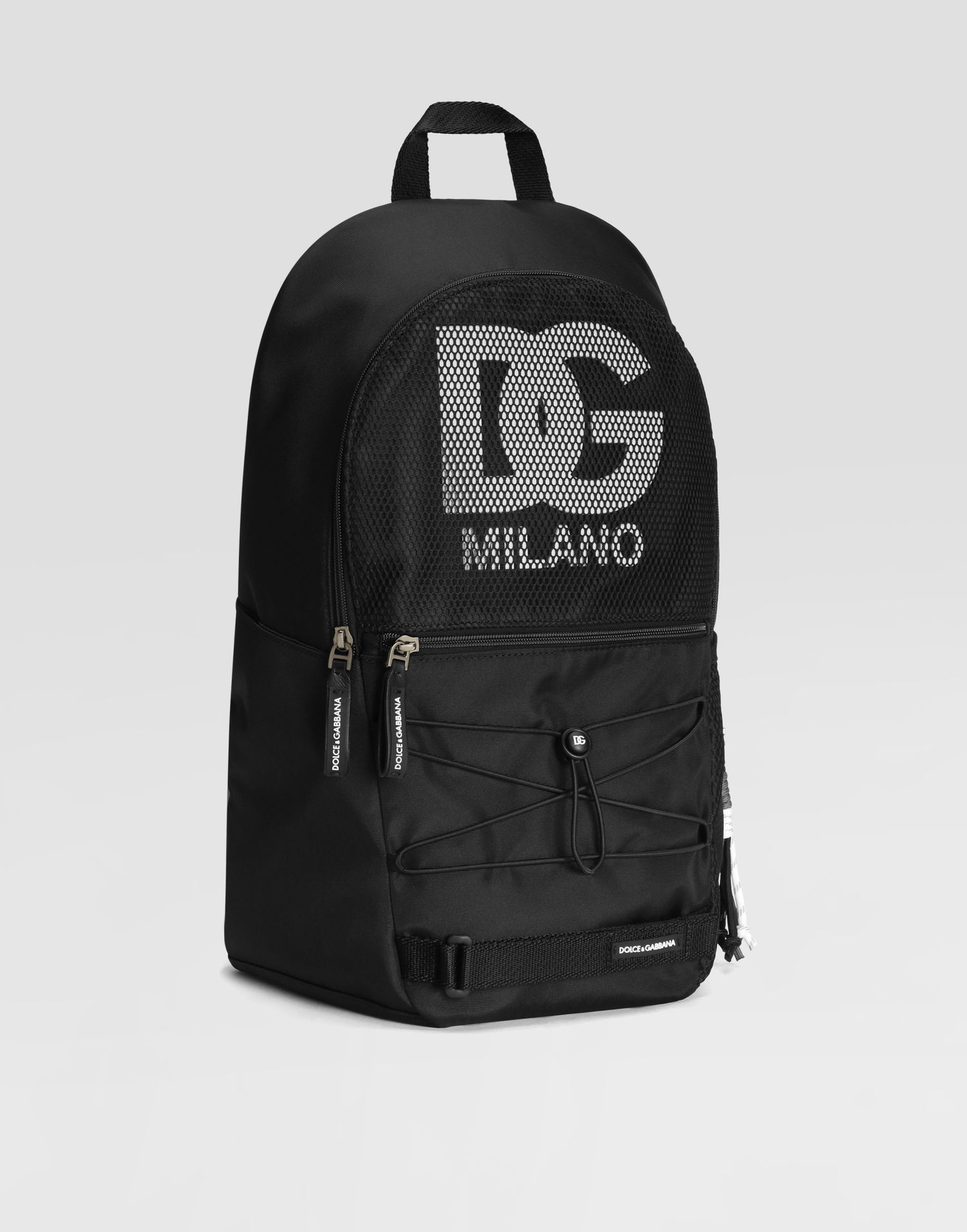 Batoh Dolce & Gabbana Nylon Mesh Logo Backpack Čierna | EM0144AM4768B939, 1