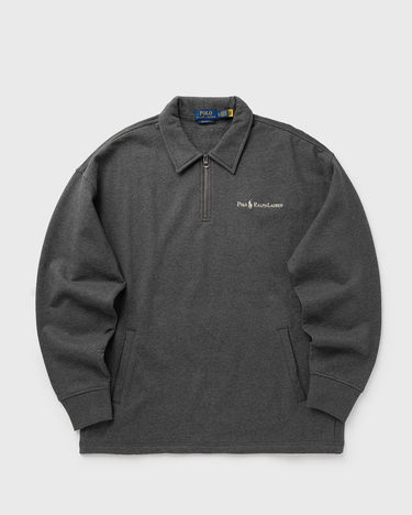 Sveter Polo by Ralph Lauren Polo Ralph Lauren Relaxed Fit Quarter-Zip Pullover Šedá | 710981477002, 2