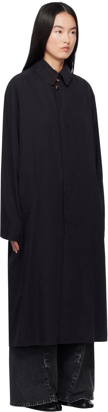 Kabáty Maison Margiela Black Peached Trench Coat Čierna | S51AH0184 M35137, 1