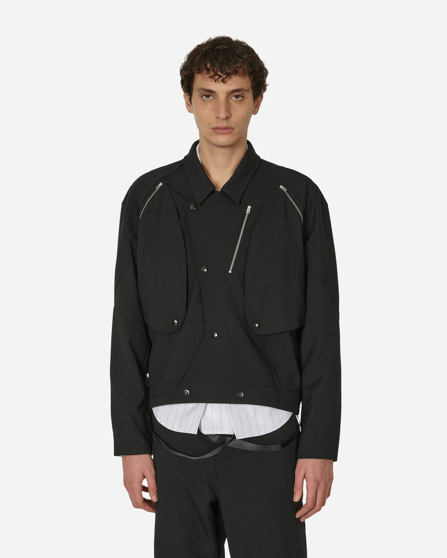 Bunda KIKO KOSTADINOV Kiko Kostadinov Tonino Jacket Čierna | KKSS24J04-34, 1
