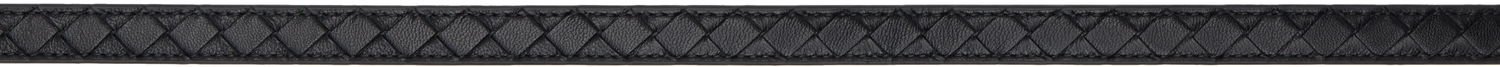 Opasok Bottega Veneta Bottega Veneta Thin Watch Belt Čierna | 805803 V4R01, 1