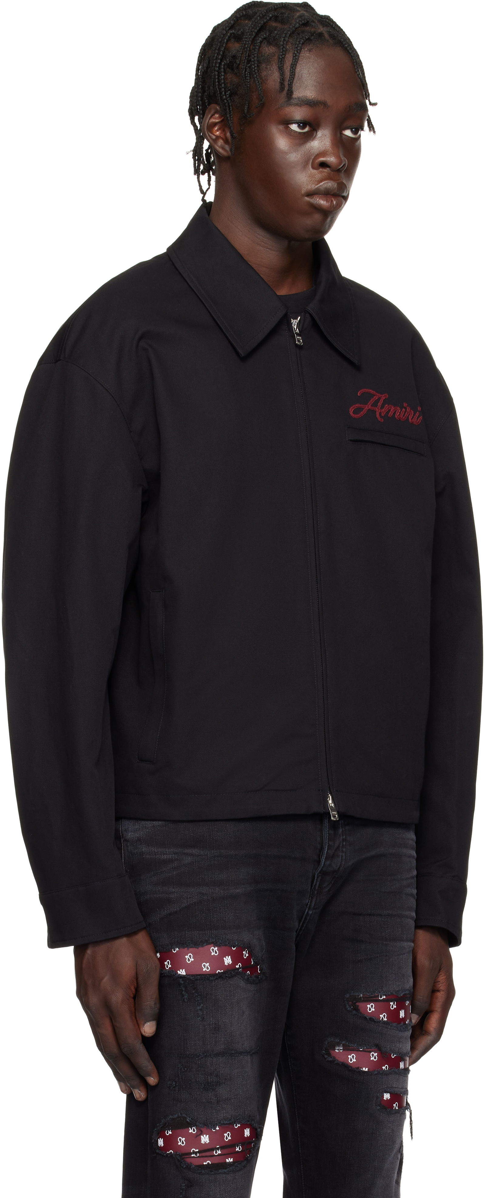 Script Logo Zip Jacket