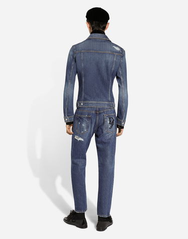 Džínsy Dolce & Gabbana Jeans Modrá | GYJDAZG8KE9S9001, 3