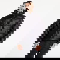 Hooded Shiny Puffer Jacket