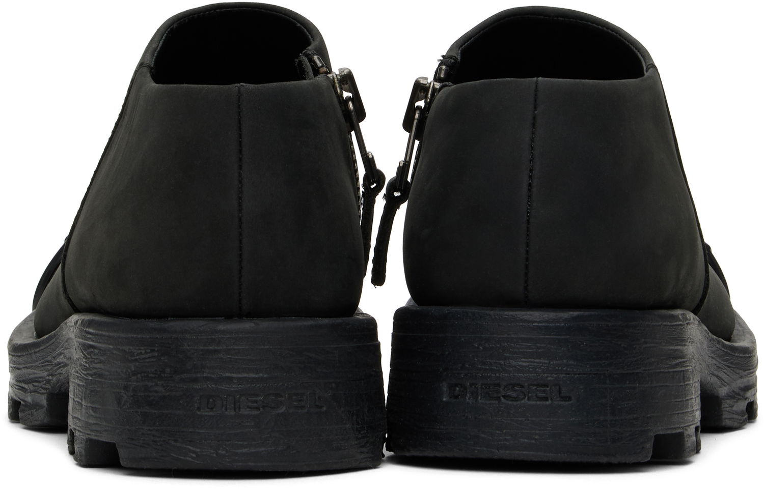 Oblečenie Diesel Diesel Black D-Hammer AB D Loafers Čierna | Y03324P1770T8013, 1