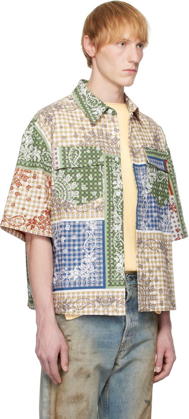 Košeľa Rhude Rhude Bandana Boxy Work Shirt Rôznofarebný | RHSS25SR05217, 1