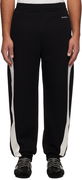Open Seam Contrast Sweatpants