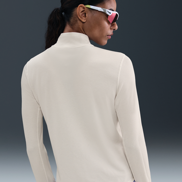 Sveter Nike Nike Trail Dri-FIT 1/4 Zip Running Midlayer Béžová | HJ2248-030, 1