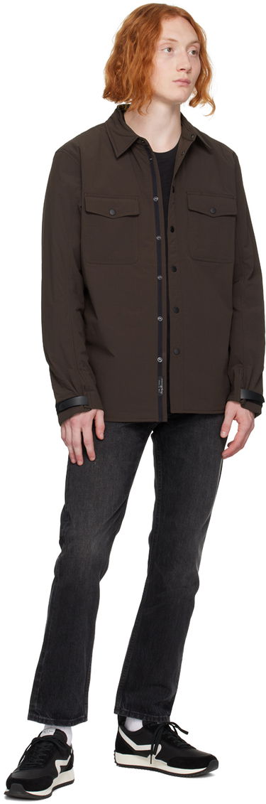Košeľa rag & bone Rag & Bone Jack Overshirt Hnedá | MBW22H23321WML, 3