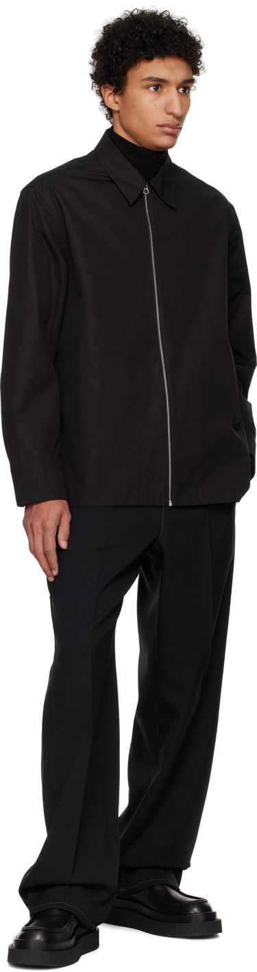 Košeľa Jil Sander Jil Sander Zip-Up Shirt Čierna | J22DL0249_J45002, 3