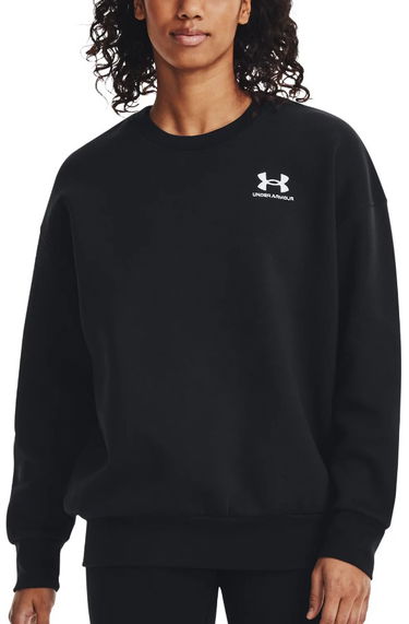 Mikina Under Armour Essential Fleece Oversized Crewneck Čierna | 1379475-001, 0