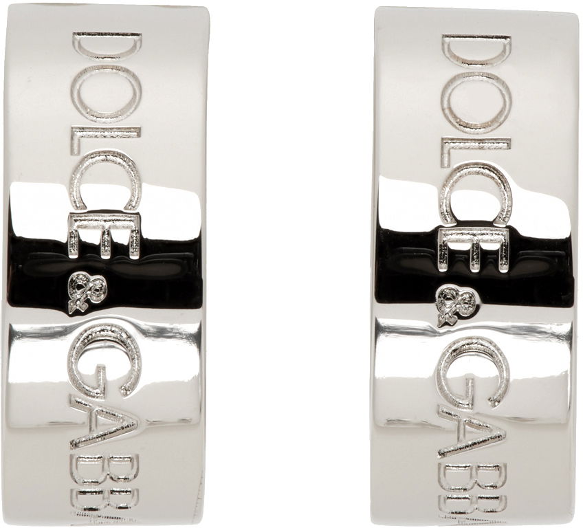 Náušnice Dolce & Gabbana Open Hoop Earrings Metalická | WEQ5P4W1111, 0