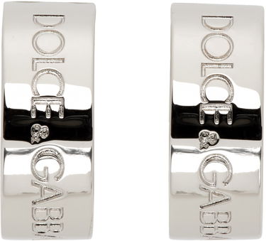 Náušnice Dolce & Gabbana Open Hoop Earrings Metalická | WEQ5P4W1111, 0