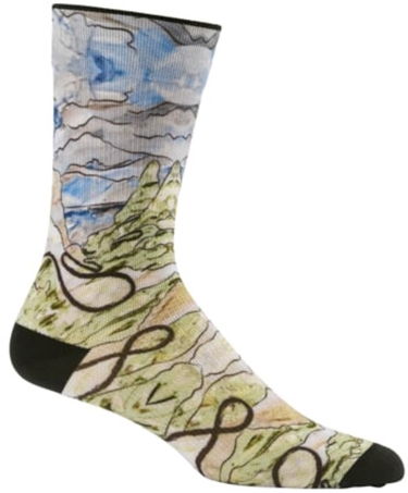 Ponožky Craft Craft ADV Endur Graphic Socks Rôznofarebný | 1914617-396332, 0