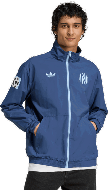 Bunda adidas Originals Nashville SC Anthem Jacket Modrá | jm5024, 3