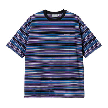Tričko Carhartt WIP S/S Xavier Waffle T-shirt Black Navy | A241020_89_XX, 0