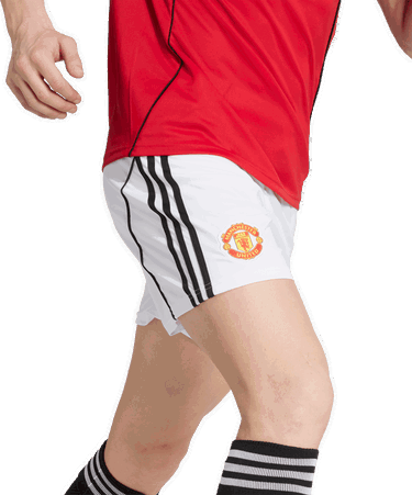 Šortky adidas Performance Manchester United 25/26 Home Shorts Biela | JI7430, 4