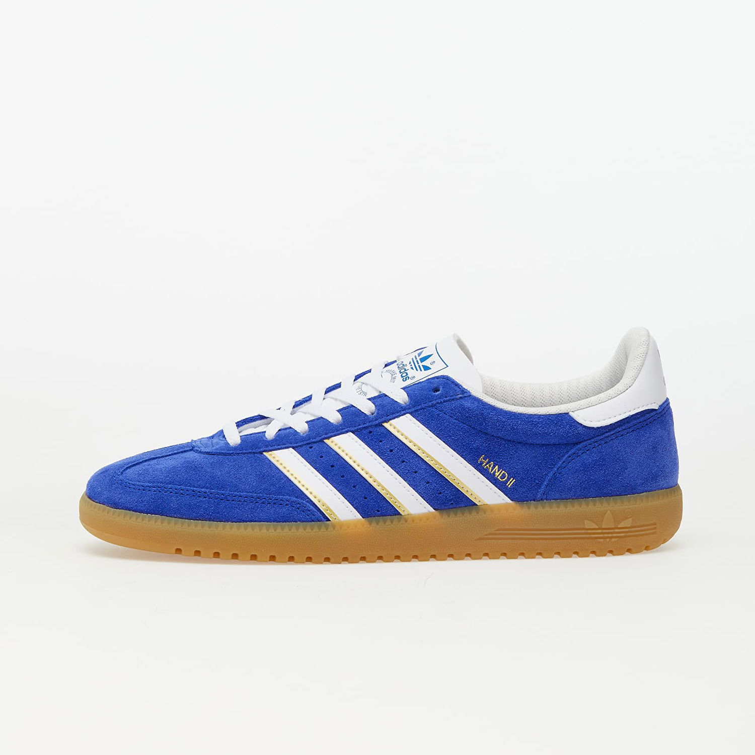 Tenisky a topánky adidas Originals Hand 2 Semi Lucid Blue/ Ftw White/ Mate Gold Navy | ID2115, 0