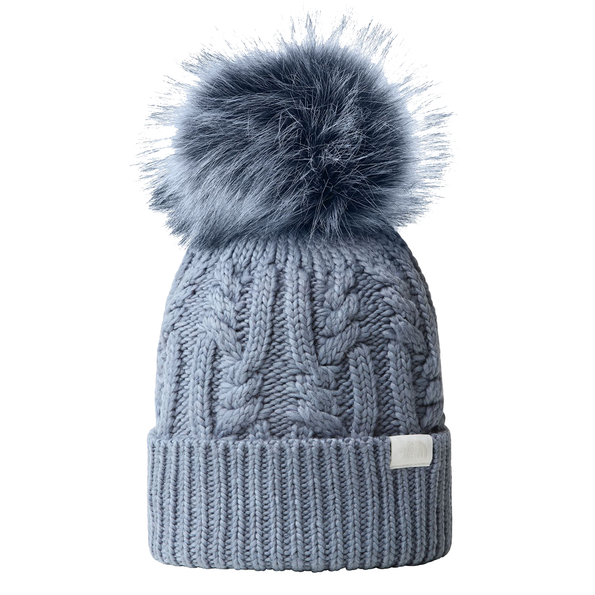 Kulicha The North Face The North Face Oh-Mega Fur Pom Beanie Modrá | NF0A7RI873A1, 0