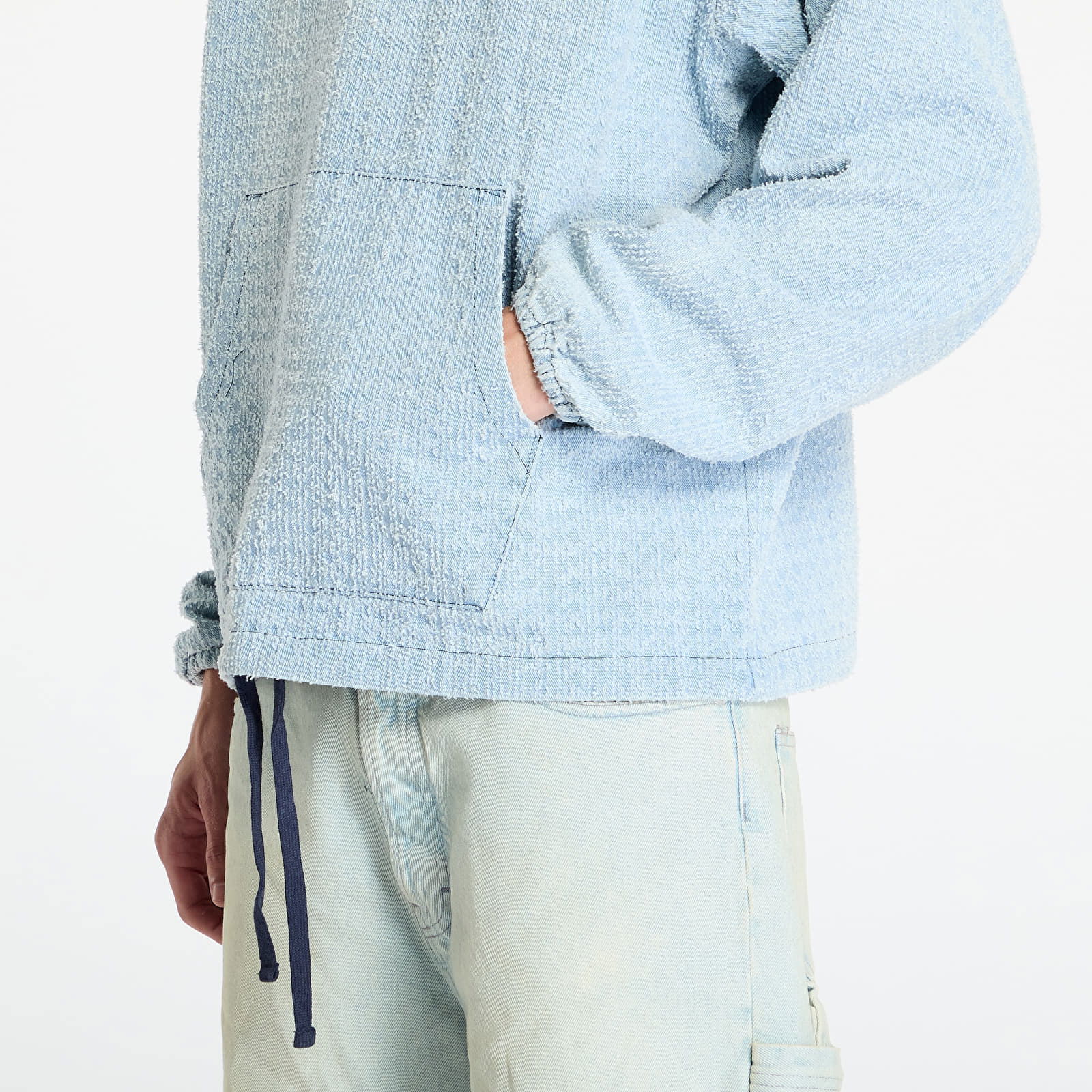 Expand Poncho Hoodie Blue