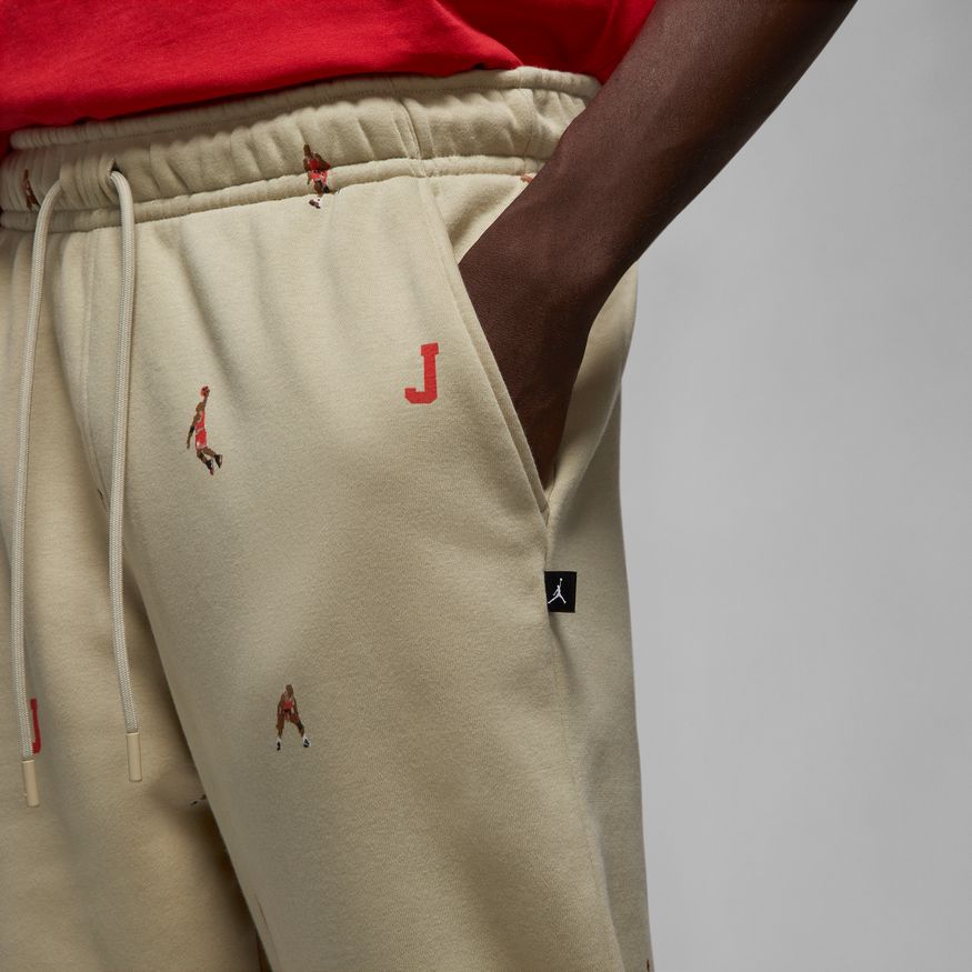 Tepláky Jordan Essentials Holiday Fleece Pants Béžová | DV9390-206, 1