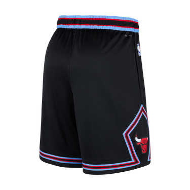 Šortky Nike Chicago Bulls City Edition Dri-FIT NBA Swingman Shorts Polyester Čierna | HM6031-010, 2