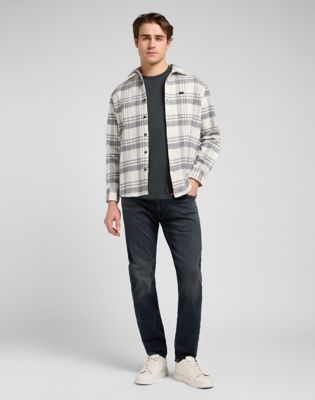 Košeľa Lee Relaxed Mercantile Shirt Jaspe Plaid XXL Rôznofarebný | 112370573, 1