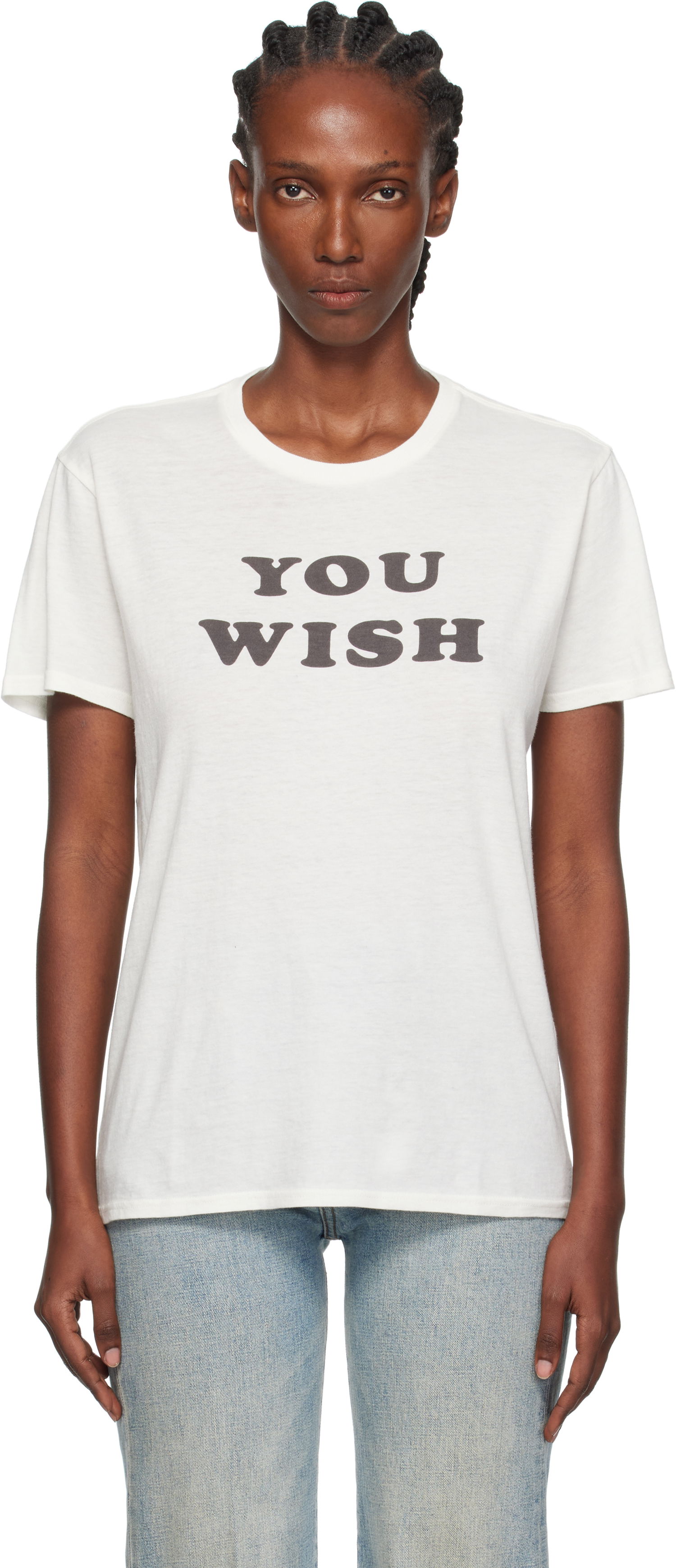 Tričko R13 R13 'You Wish' T-Shirt Biela | R13WK001-K127B, 0