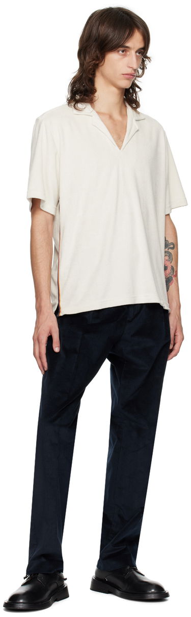 Polo tričko Paul Smith Paul Smith Artist Stripe Polo Biela | M1A-593-MU477-02, 3