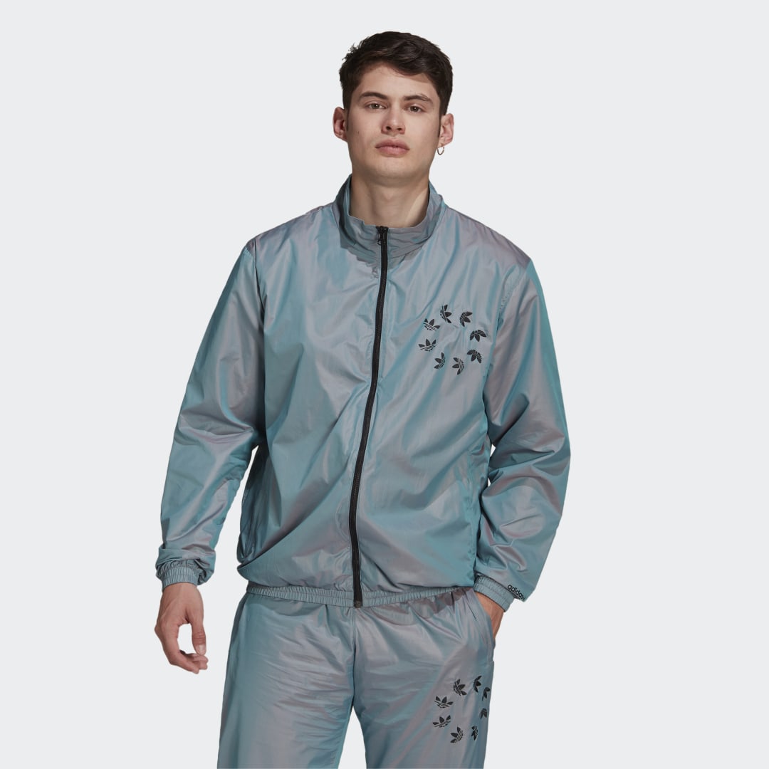 Bunda adidas Originals Adicolor Shattered Trefoil Track Jacket Rôznofarebný | H35655, 0