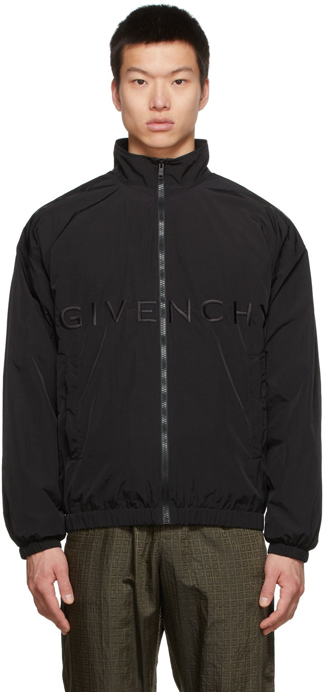 Vetrovka Givenchy Givenchy 4G Logo Track Jacket Čierna | BM00SE11BX, 0