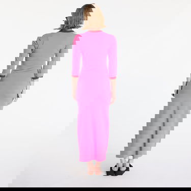 Šaty adidas Performance Adicolor Classics 3-Stripes Maxi Dress Ružová | JY2941, 2