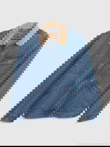 Bunda GAP Sean Wotherspoon x Re-Issue Denim Chore Jacket with Washwell Modrá | 837646-00, 0