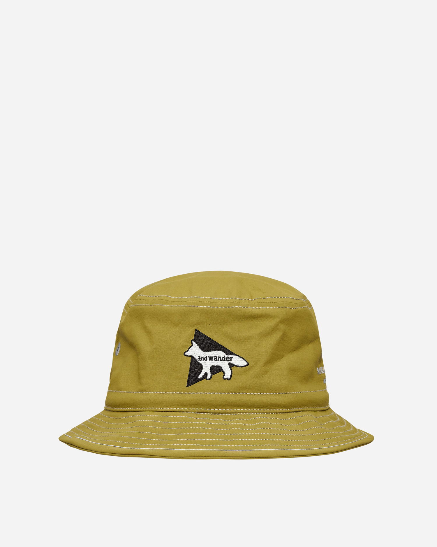 Klobúk and wander x Maison Kitsuné Nylon Hat Zelené | 5743186908 140, 0