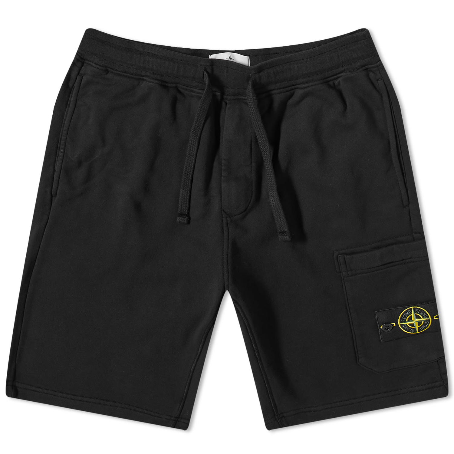 Šortky Stone Island Garment Dyed Sweat Short Čierna | 101564651-A0029, 0