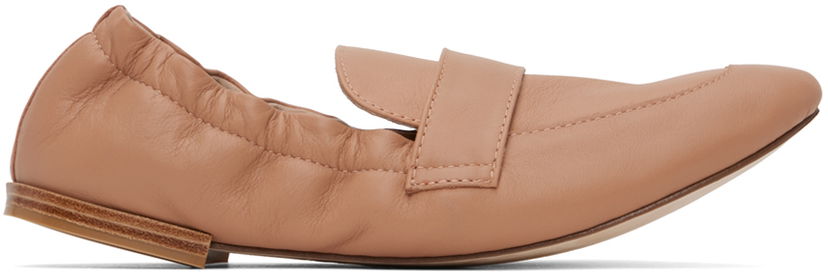 Oblečenie Repetto Repetto Tanguy Leather Loafers Ružová | V4061VE