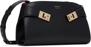 Kabelka FERRAGAMO Ferragamo Hug Mini Crossbody Bag Čierna | 774628, 1