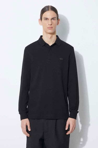 Polo tričko Lacoste Long Sleeve T-Shirt Čierna | PH2481, 0