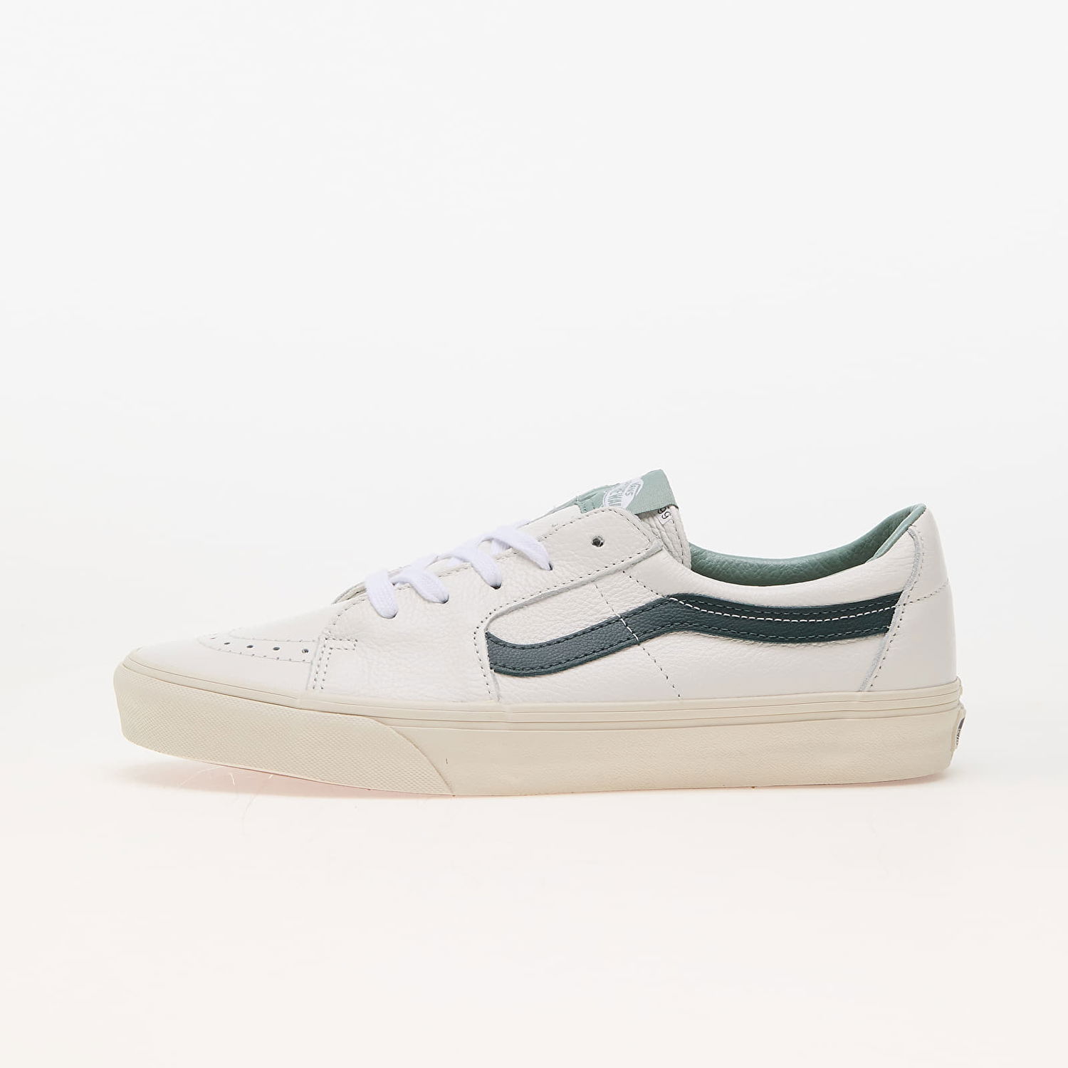 Tenisky a topánky Vans Sk8-Low Premium Leather Green, Low-top sneakers Béžová | VN000BVX2LN1, 0