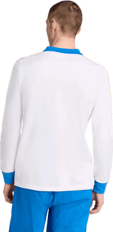 Polo tričko adidas Originals adidas Originals Real Madrid Icon Long Sleeve Polo Shirt Biela | jn3065, 1