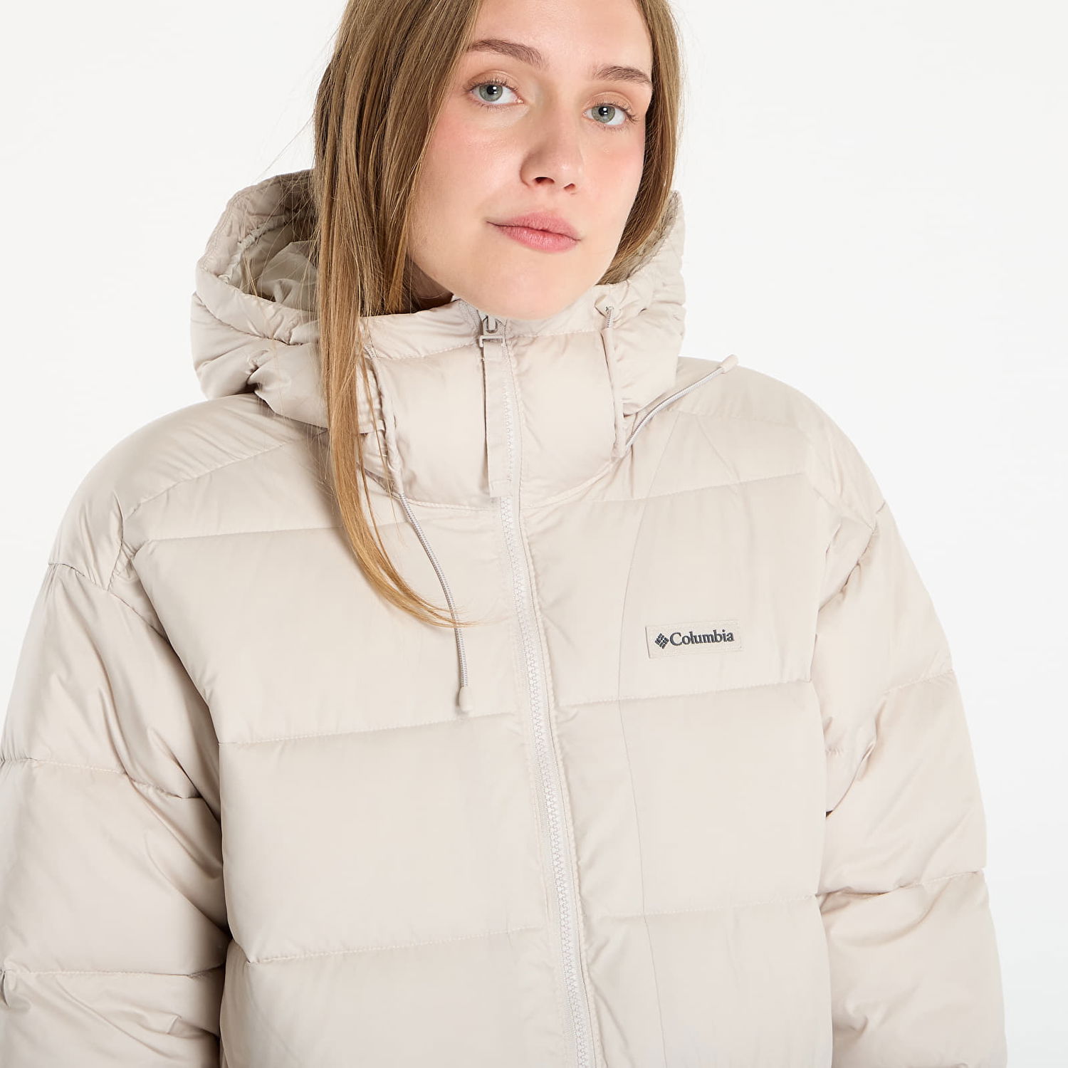 Prešívaná bunda Columbia Columbia Pike Lake III Long Down Jacket Béžová | 2133543278, 1