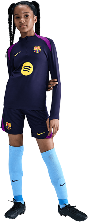 Šortky Nike FCB Y NK DF STRK Shorts Navy | hj7877-594, 1