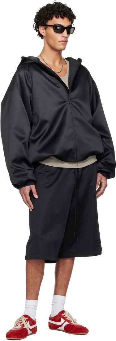 Bomber bunda Fear of God ESSENTIALS Holiday Hooded Bomber Jacket Čierna | 202HO258101F, 3