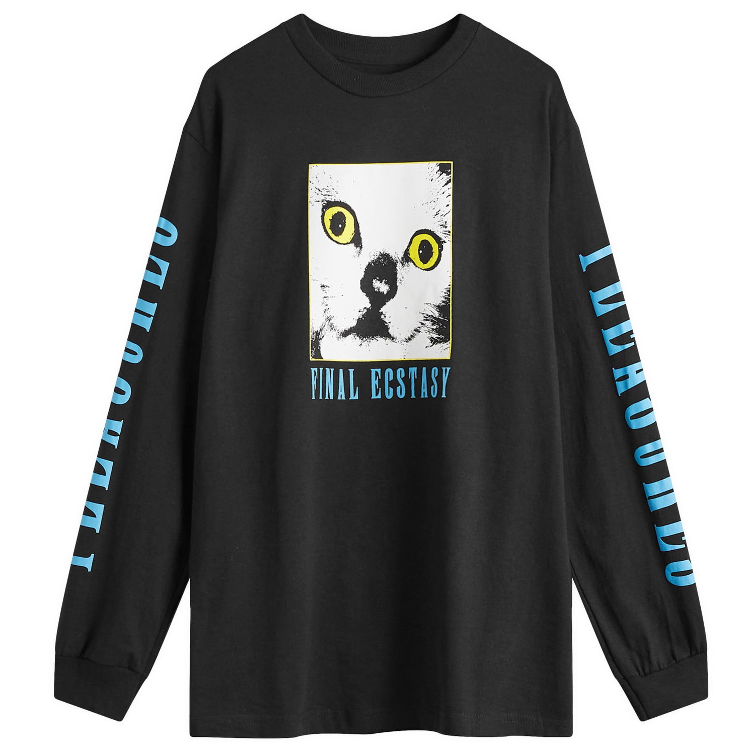 Tričko Pleasures Final Long Sleeve T-Shirt Čierna | P24W035-BLACK, 0