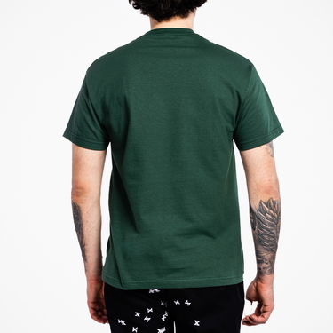 Tričko Pleasures Stretch T-Shirt Zelené | P21W044-GREEN, 1